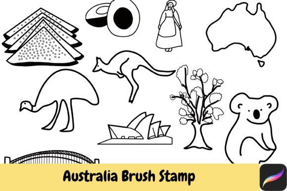 Bring Your Aussie Visions to Life with Procreate Stamps