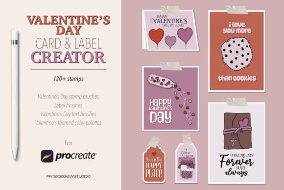 Craft Heartfelt Cards: The Procreate Valentine’s Day Card Creator