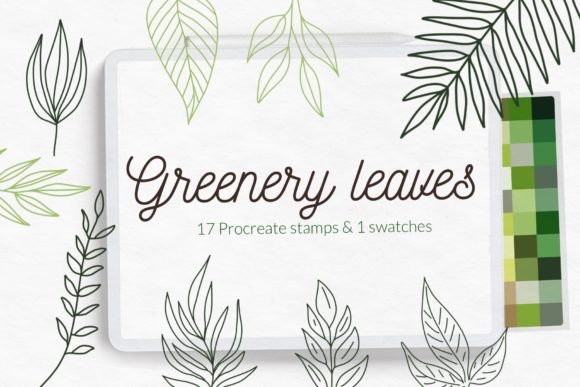 Greenery Leaves Stamps Brushes: Elevate Your Digital Art Instantly