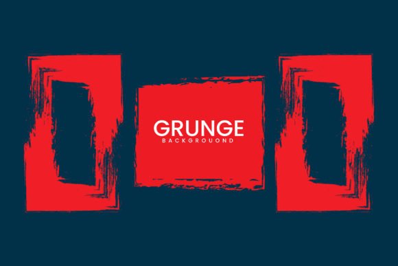 Grunge Brush Hand-drawn Black Sticker: Bold, Authentic Design