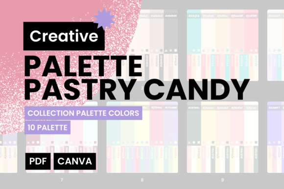 PALETTE PASTRY: 10 Color Combinations for Sweet Design