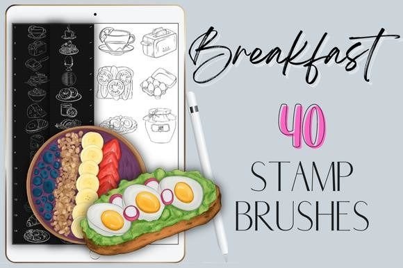 Procreate Breakfast Food Stamp Brushes: Your Secret for Effortless Visuals