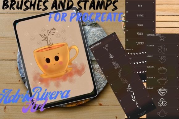 Procreate Cup Brushes & Stamps: A Cozy Tea Time Toolkit
